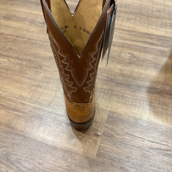 Lucchese Full Quill Ostrich Boots - Picture 3 of 9
